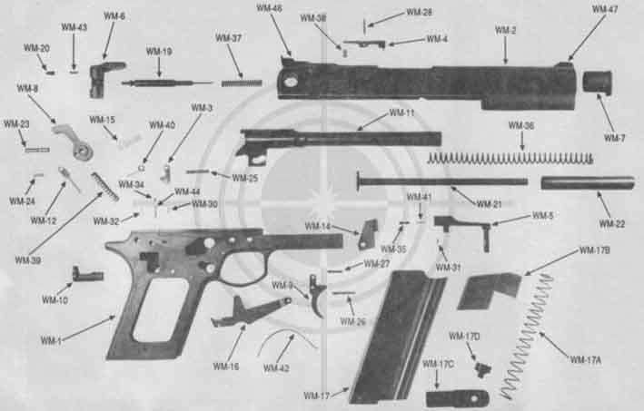 Pistola Aria Compressa V-66S Air Soft calibro 6 mm